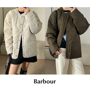 barbour棉服 限定绗缝夹克外套女 现货 CETTCE