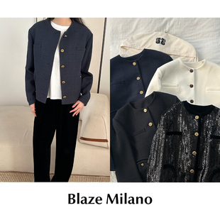 现货 微笑口袋无领西装 Blaze 经典 夹克外套合集 Milano CETTCE