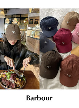 CETTCE 现货 Barbour 经典款logo刺绣四季宽帽檐棒球帽鸭舌帽女