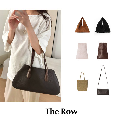 CETTCE 现货 The Row 包包合集 麂皮三角包粒面牛皮腋下手拿包