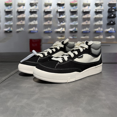 李宁男款黑白灰板鞋时尚舒适