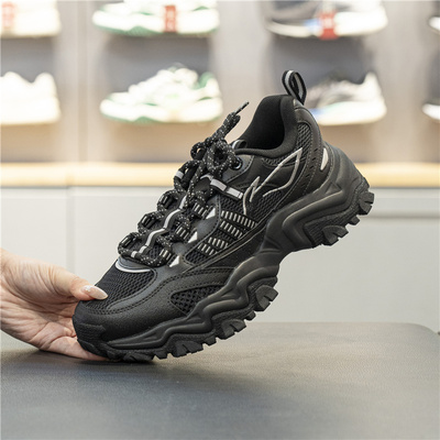 李宁男子增高老爹鞋轻便户外舒适