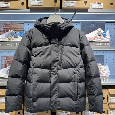 李宁谌龙同款李宁航天动态短羽绒