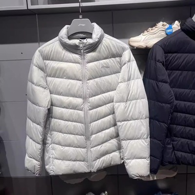 李宁男子上衣保暖运动外套