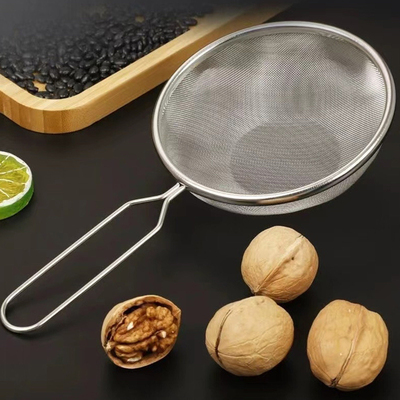 筛子不锈钢家用多功能面粉筛漏勺
