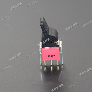 NE8017 P13黑柄防水钮子摇头开关带支架Q13台湾德利威3A S20