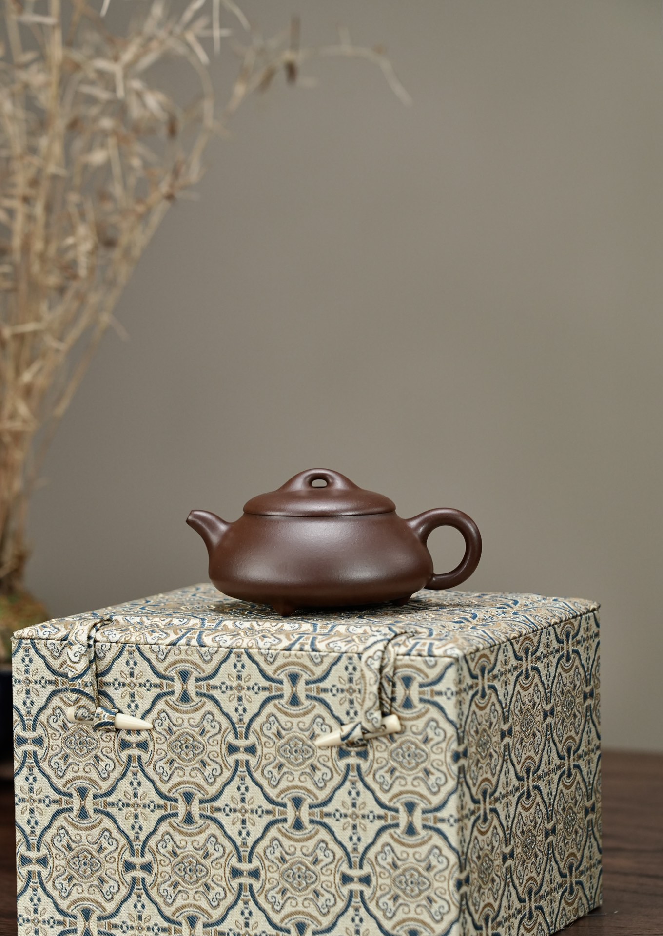 茗泽阁矮石瓢原矿老紫泥宜兴紫砂壶小品茶具泡茶壶纯全手工许雪强