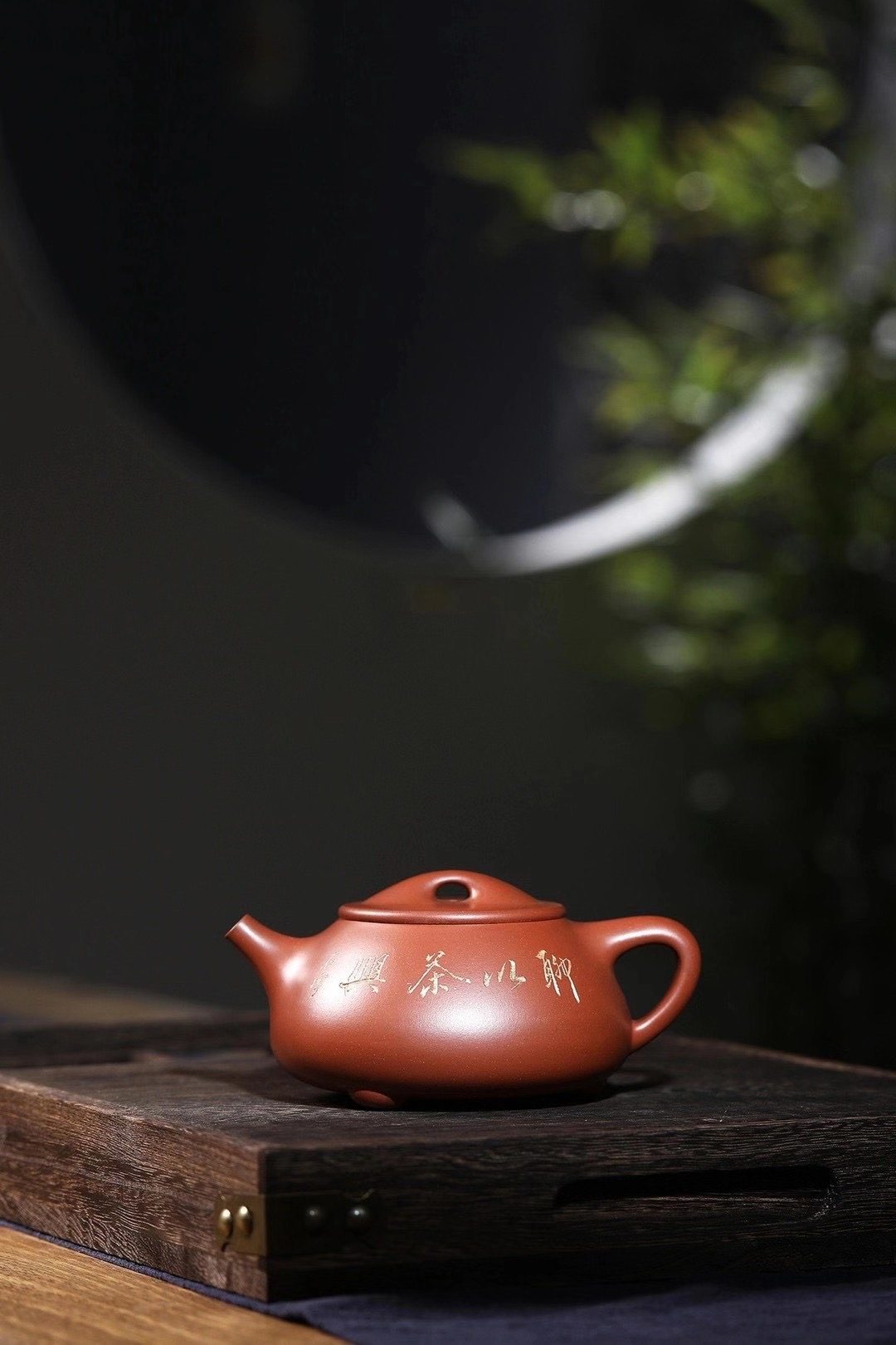 茗泽阁束旦生石瓢宜兴紫砂壶名家大师壶纯全手工刻绘茶具证书茶壶