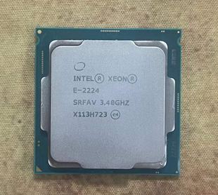 版 2124 2224G 1151针 2134 2136 2224 Intel CPU 正式 至强