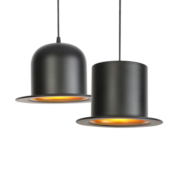 餐厅吊灯黑色酒吧铝材餐厅吊灯