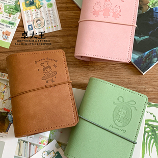 A7活页本A8内页手帐本原创少女皮质日记便携 卓大王阿卓M5