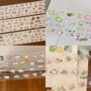 grulu分装 模切胶带和纸pet手帐拼贴 小靠枕猫猫心情日常生活