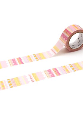 日本mt 和纸胶带蛋糕手帐胶带 2023新品 MTEX1P231整卷