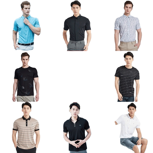 【短袖T恤断码清仓】古鲨夏装上衣男新款（先选尺码，再选款式）