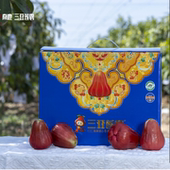 三亚南鹿一号有机莲雾微笑果3斤装 18枚新鲜水果无售后顺丰空运