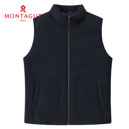 [明星款]梦特娇白鸭羽绒服马甲男