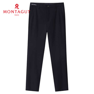 复合水貂绒 秋冬保暖厚长裤 加绒 休闲裤 子2541010PT31 男士 梦特娇