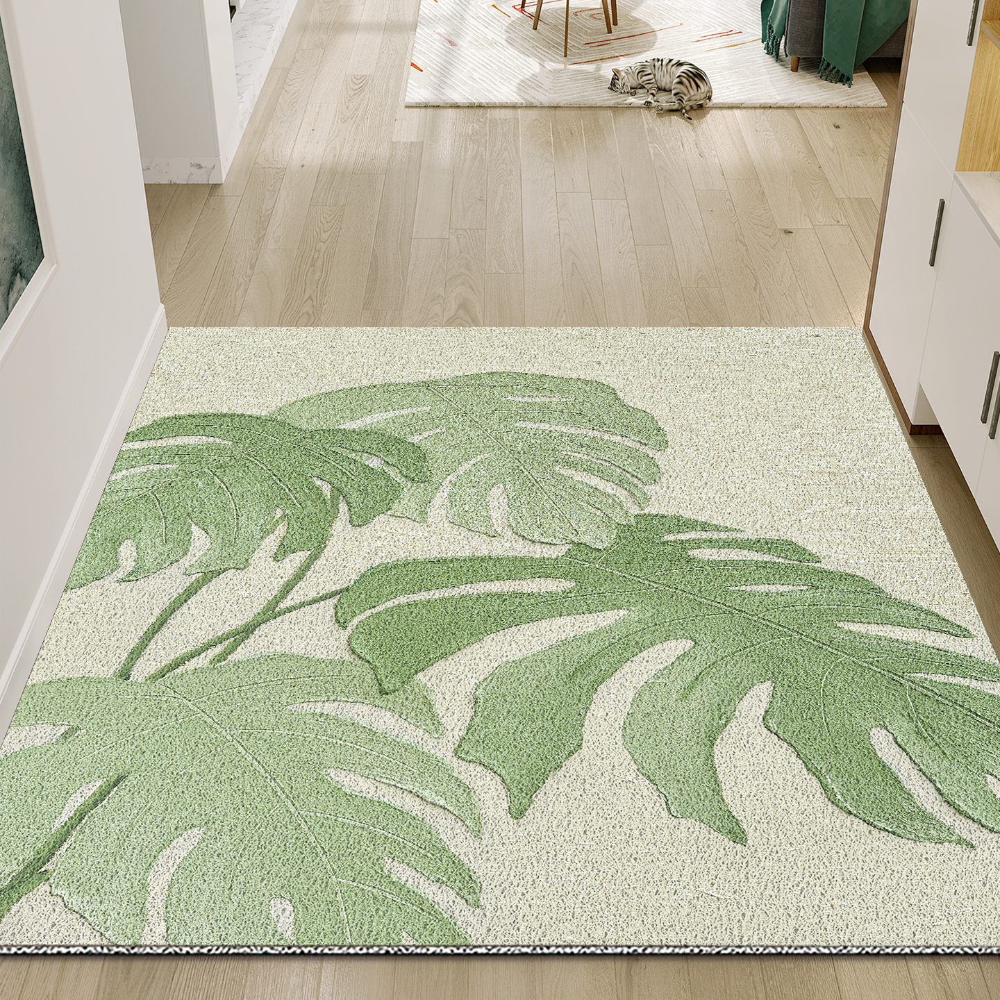 2025年新款丝圈耐脏防滑入户地垫