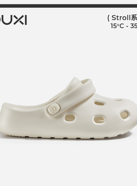 朴西小麻豆情侣洞洞鞋女士夏季凉鞋外穿防滑沙滩鞋软底包头拖鞋男