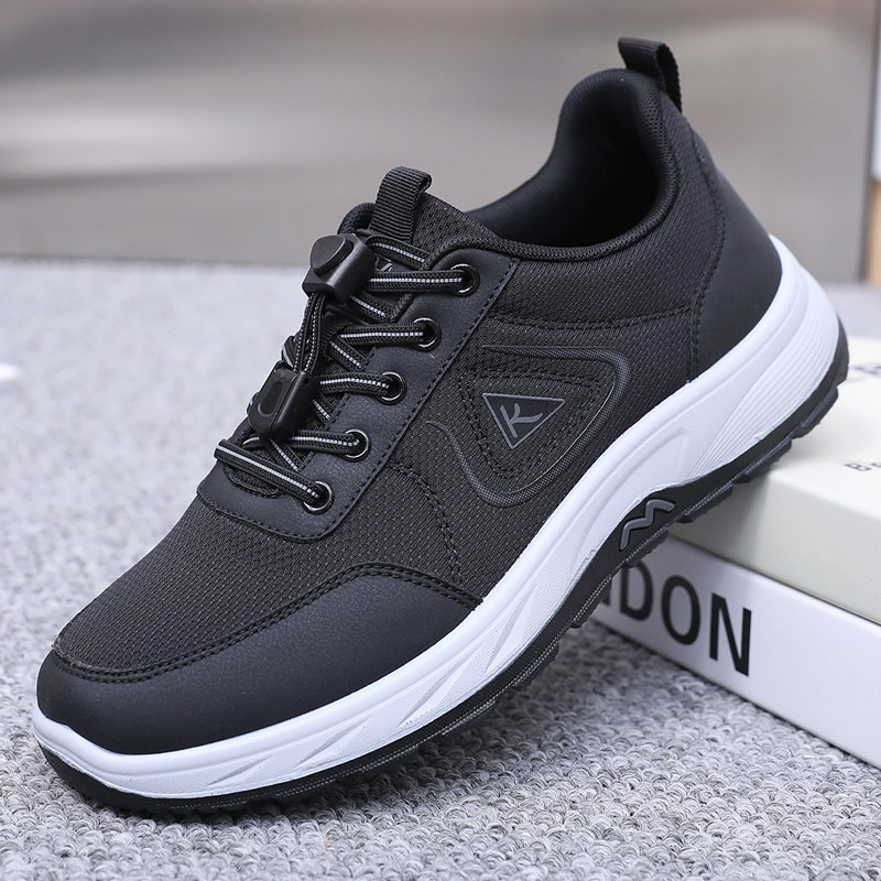 老北京布鞋男单鞋春秋透气休闲爸爸鞋轻便软底宽松圆头老人鞋防滑,流行男鞋,健步鞋,淘宝优惠券,粉丝福利购,淘宝优惠卷