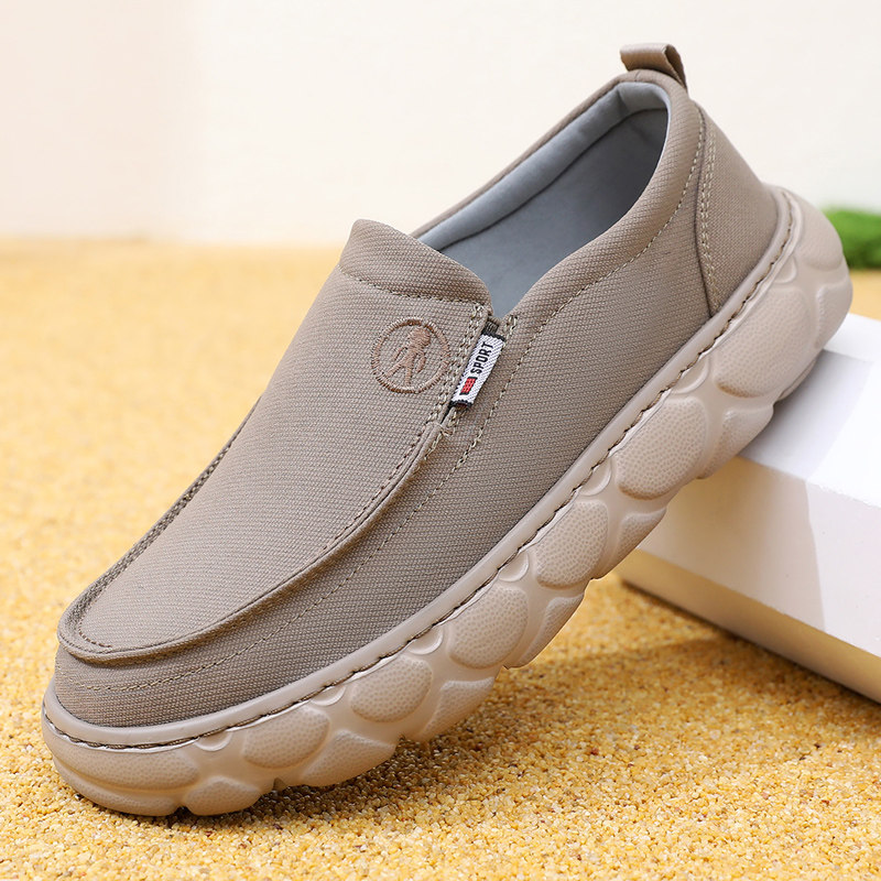 老北京布鞋男鞋春秋男士休闲软底轻便一脚蹬透气爸爸休闲鞋帆布鞋,流行男鞋,时尚休闲鞋,淘宝优惠券,粉丝福利购,淘宝优惠卷