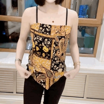 雪纺时尚背心吊带系带内搭外穿