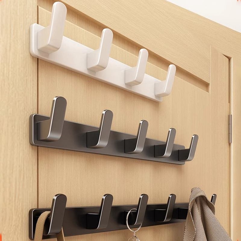 门后挂钩免打孔太空铝挂衣钩