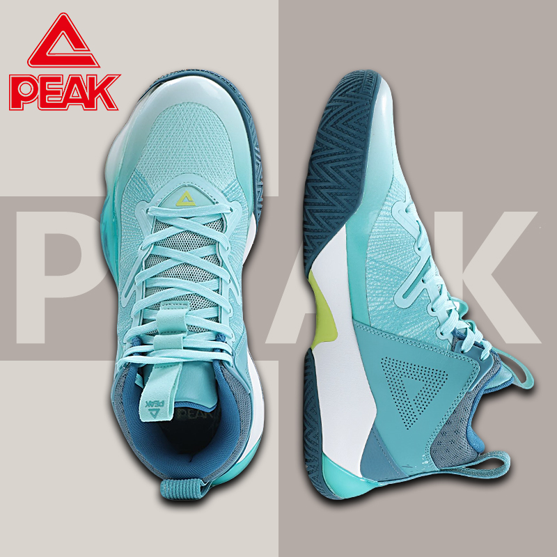 匹克态极篮球鞋男款猛兽中帮实战球鞋水泥地克星减震耐磨运动鞋子