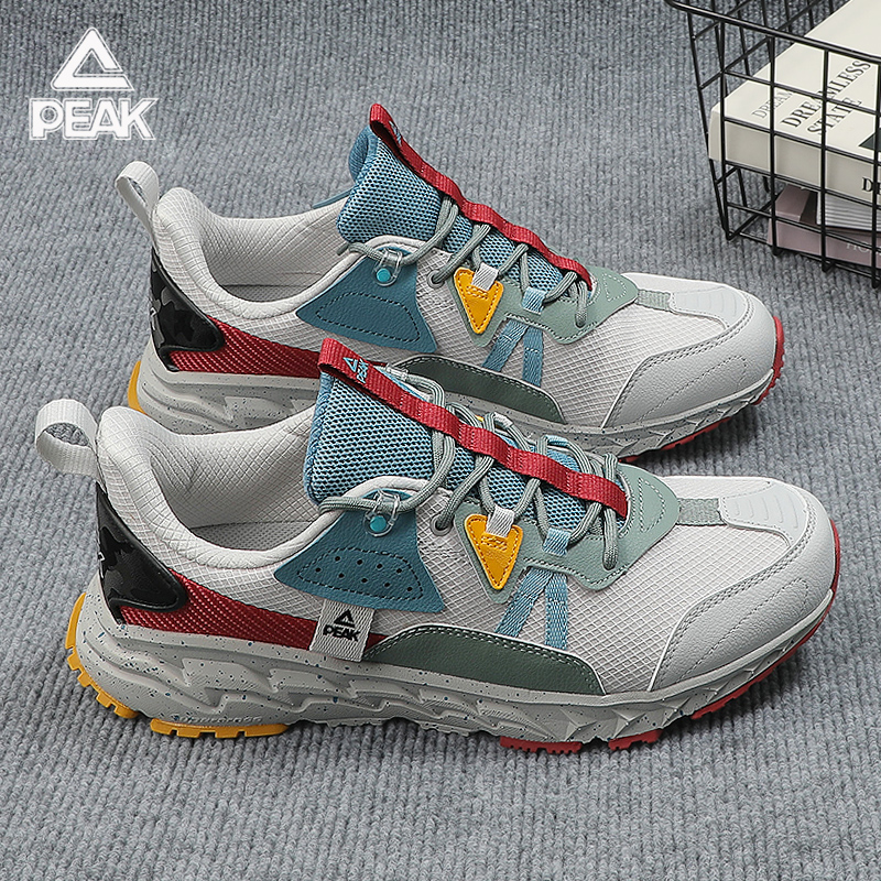 匹克男鞋秋季新款户外男士运动鞋网面透气休闲鞋轻便软底跑步鞋男