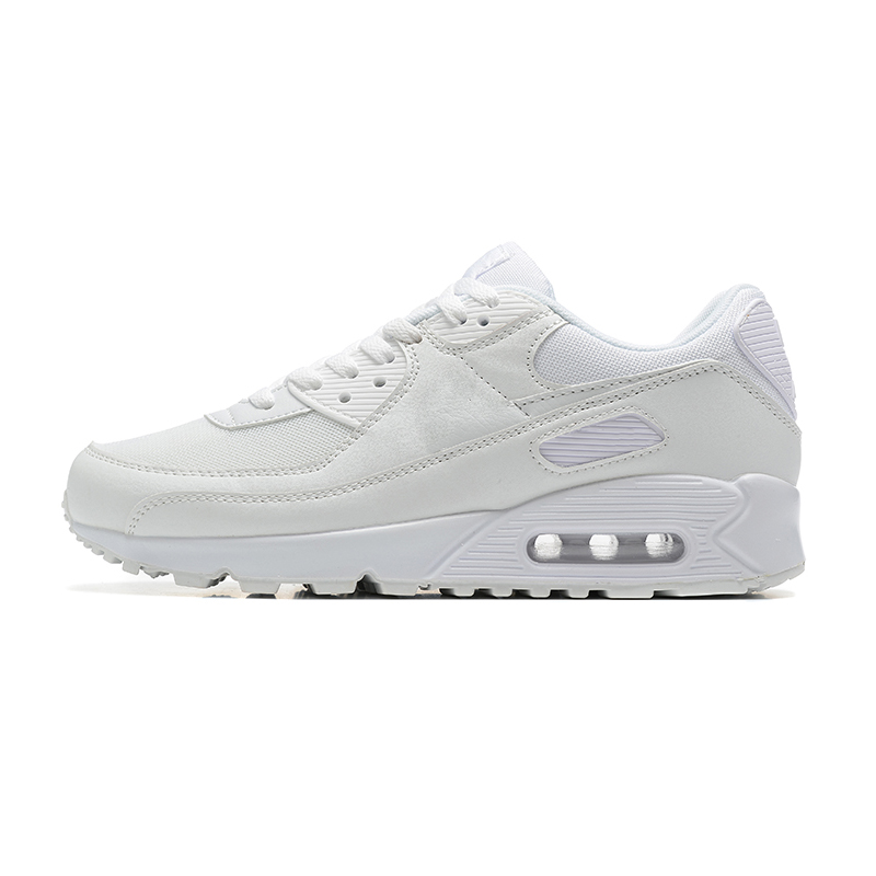 thumbnail for Shoes: Men's Shoes, Retro Running Shoes, Classic Leather, Air Cushion Shoes, Men's and Women's All-Black Comfortable Casual Sneakers