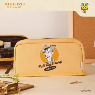 正品日本笔袋玩具总动员联名大容量公主学生铅笔袋学习文具盒批发