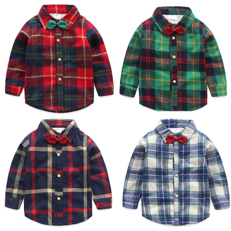 Chemise garcon à manche longue - Ref 2073711 Image 1