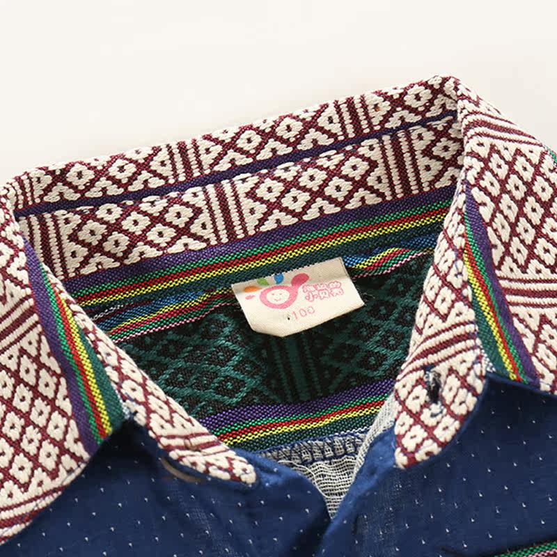 Chemise garcon à manche longue - Ref 2081906 Image 3