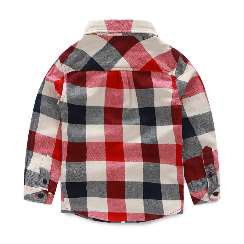 Chemise garcon à manche longue - Ref 2081961 Image 3