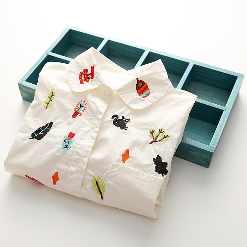 Chemise fille à manche longue - Ref 2088515 Image 1