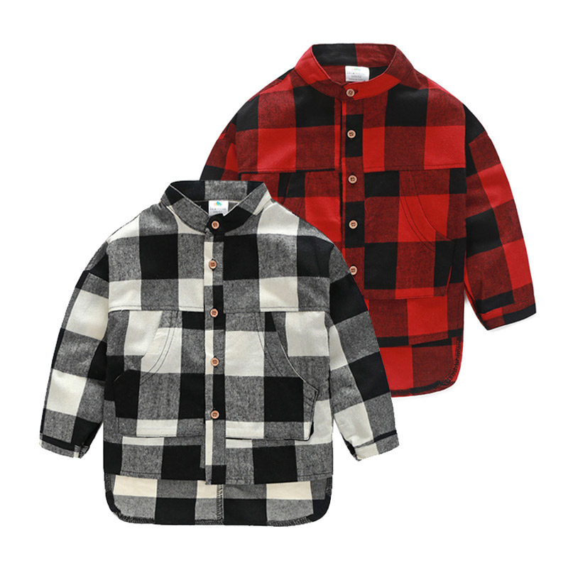 Chemise garcon à manche longue - Ref 2081976 Image 1