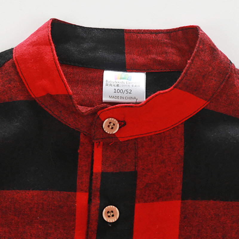 Chemise garcon à manche longue - Ref 2081976 Image 4