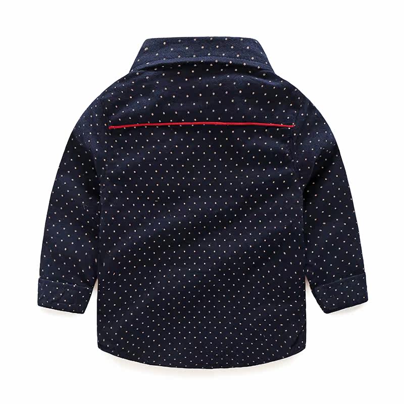 Chemise garcon à manche longue - Ref 2081947 Image 3