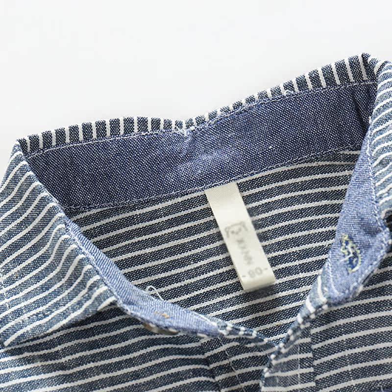 Chemise garcon à manche longue - Ref 2081914 Image 3