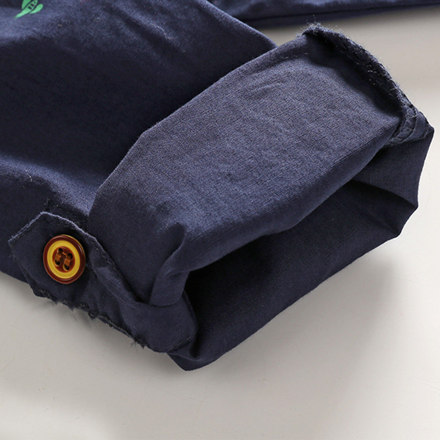 Chemise garcon à manche longue - Ref 2081949 Image 4