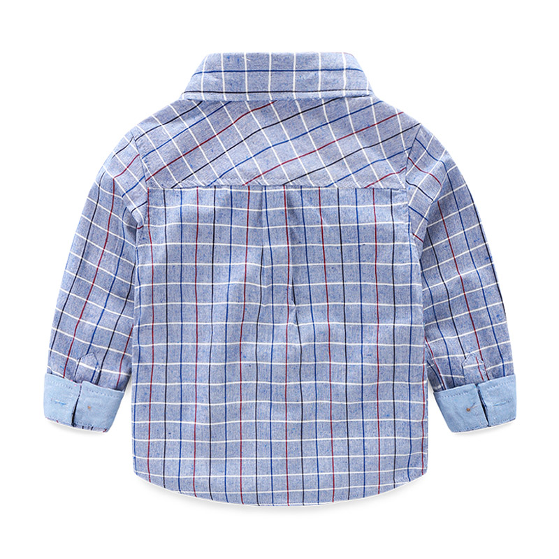 Chemise garcon à manche longue - Ref 2074358 Image 3