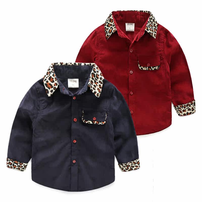 Chemise garcon à manche longue - Ref 2081912 Image 1