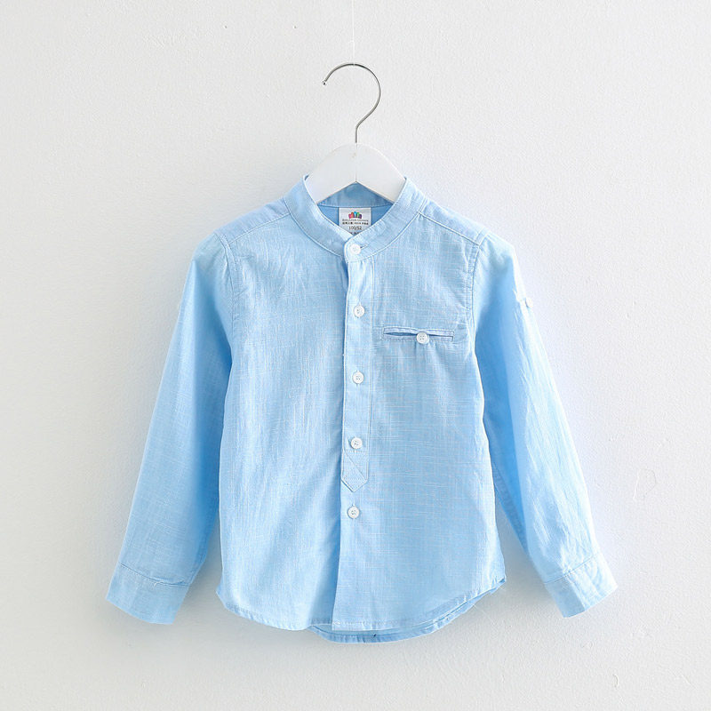 Chemise garcon à manche longue - Ref 2073091 Image 4