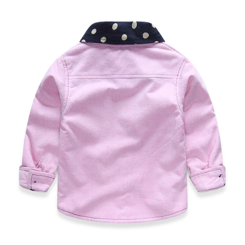 Chemise garcon à manche longue - Ref 2081960 Image 3