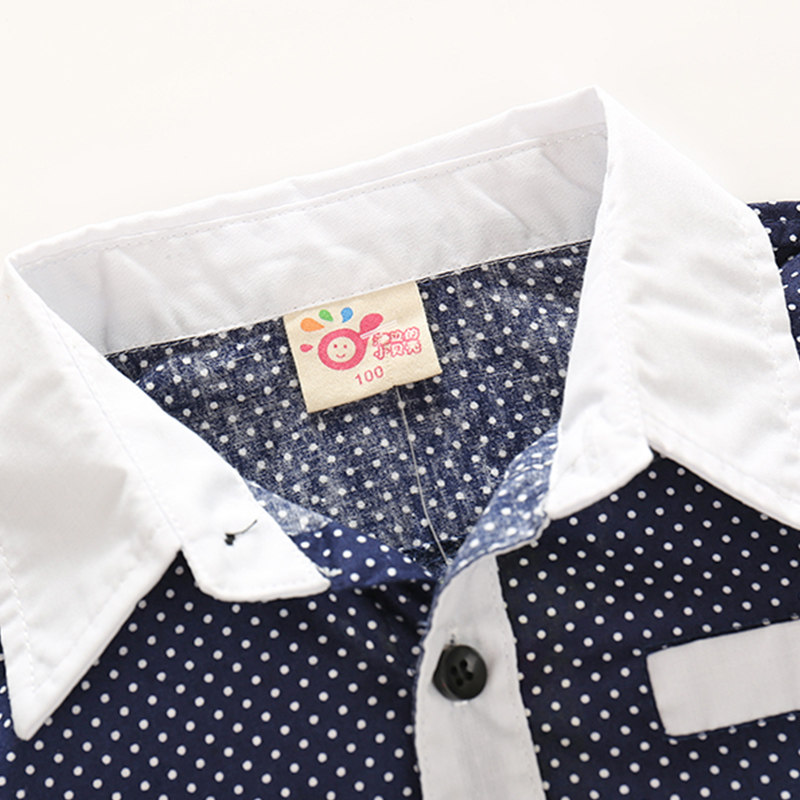 Chemise garcon à manche longue - Ref 2081919 Image 4