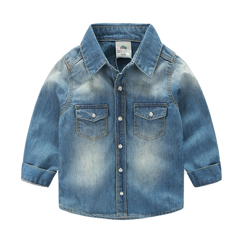 Chemise garcon à manche longue - Ref 2081924 Image 1