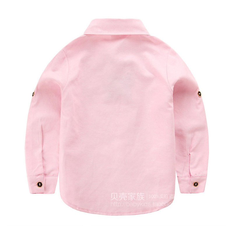 Chemise garcon à manche longue - Ref 2081969 Image 3