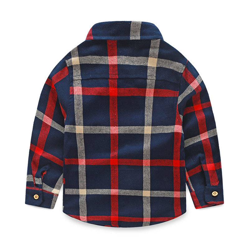 Chemise garcon à manche longue - Ref 2081957 Image 3