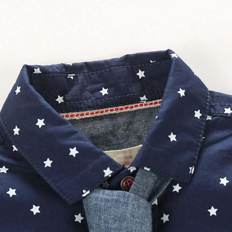 Chemise garcon à manche longue - Ref 2081895 Image 4