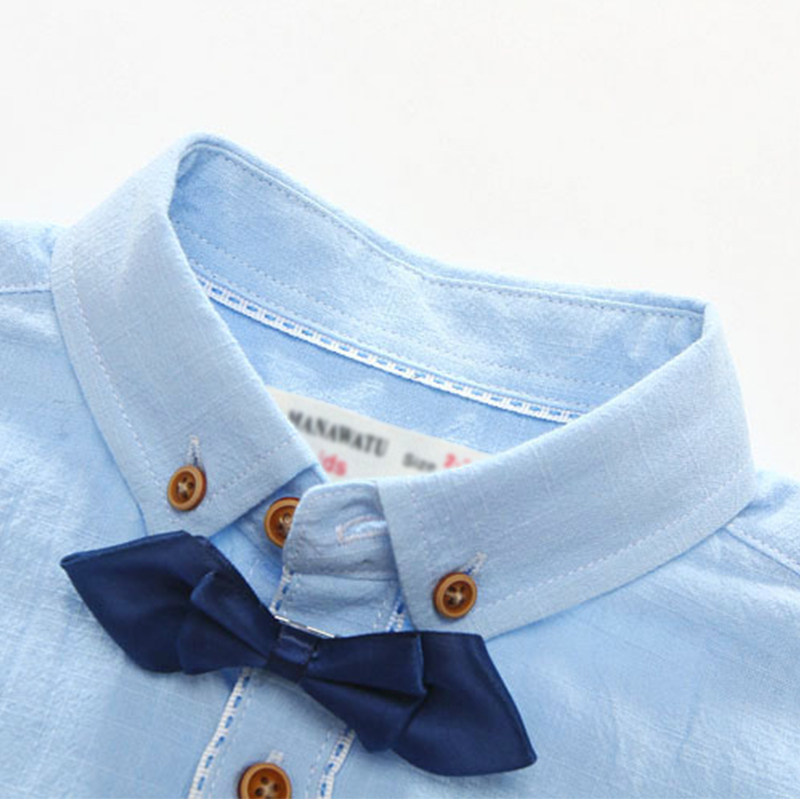 Chemise garcon à manche longue - Ref 2081970 Image 4